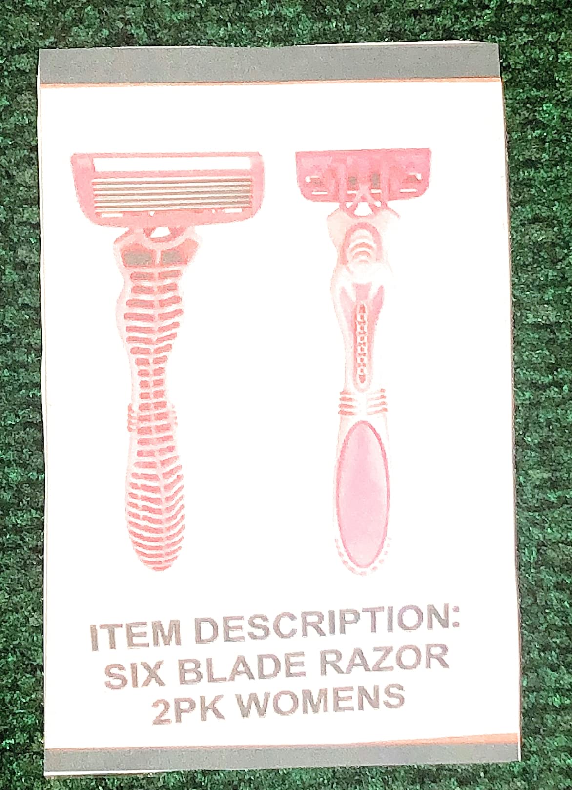 5 Count Assured Six-Blade 2 Pack Women's Superior Disposable Razors (10 Razors) - Smooth Shaving for Legs, Underarms & Bikini Line