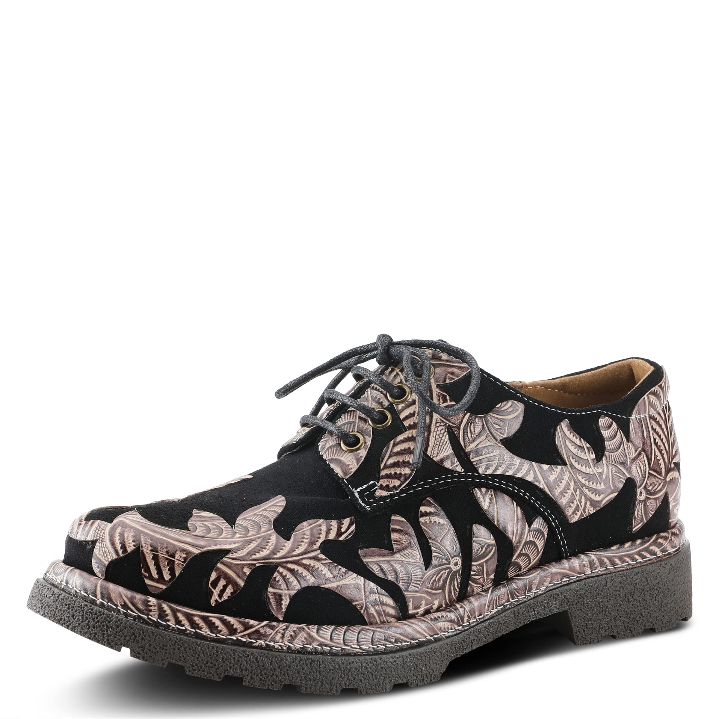 Spring Step L'Artiste Women's Jigsaw Sneaker - Comfortable Casual Walking Shoes for Women | Fashion Sneakers for Work, Travel & Everyday Wear