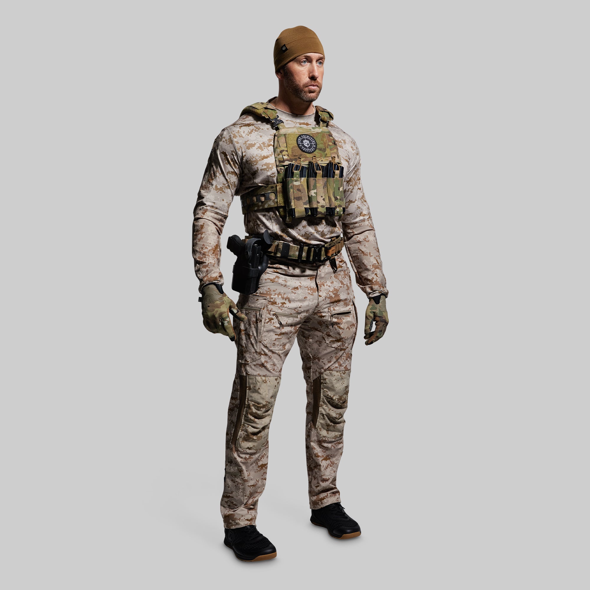 Op Assault Tactical Pants - Desert Digital Camo | Military & Outdoor Combat Gear for Hiking, Airsoft & Tactical Training