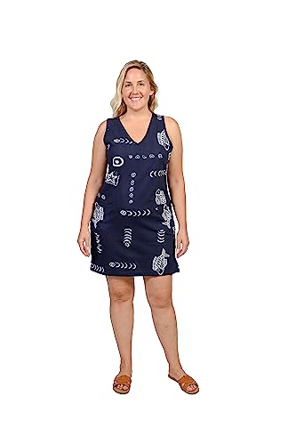 Navy Blue Vneck Sleeveless