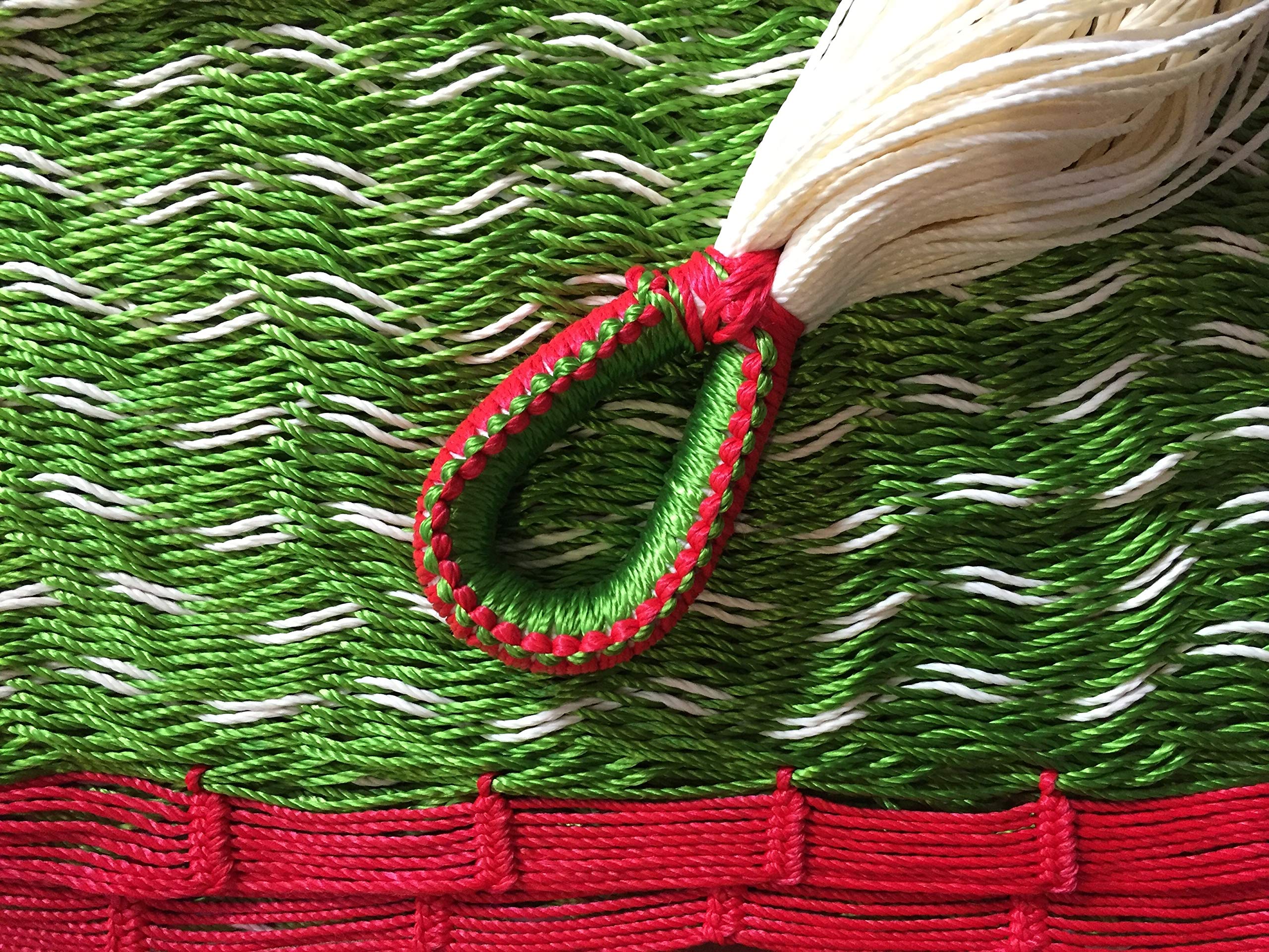 Traditional Mayan Hammock - Handwoven Nopales Hammock (Medium Size) - Premium Thick Nylon Thread for Strength & Comfort - Perfect for Backyard, Beach, Camping & Indoor Relaxation