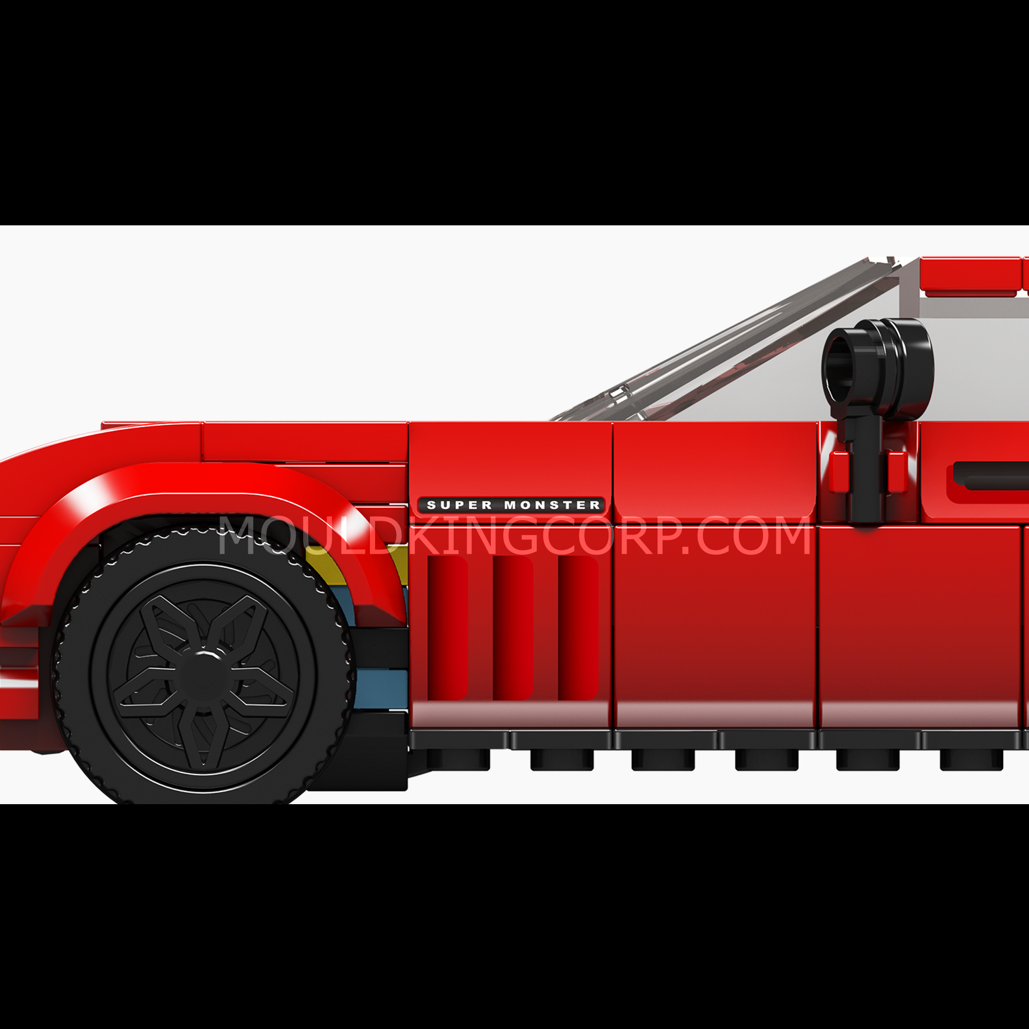 MOULD KING 27034S Corvette Sports Car Model Building Set - 371 Pcs DIY Construction Toy for Adults & Kids | STEM Educational Gift for Car Lovers | Perfect for Birthday, Christmas & Home Decoration