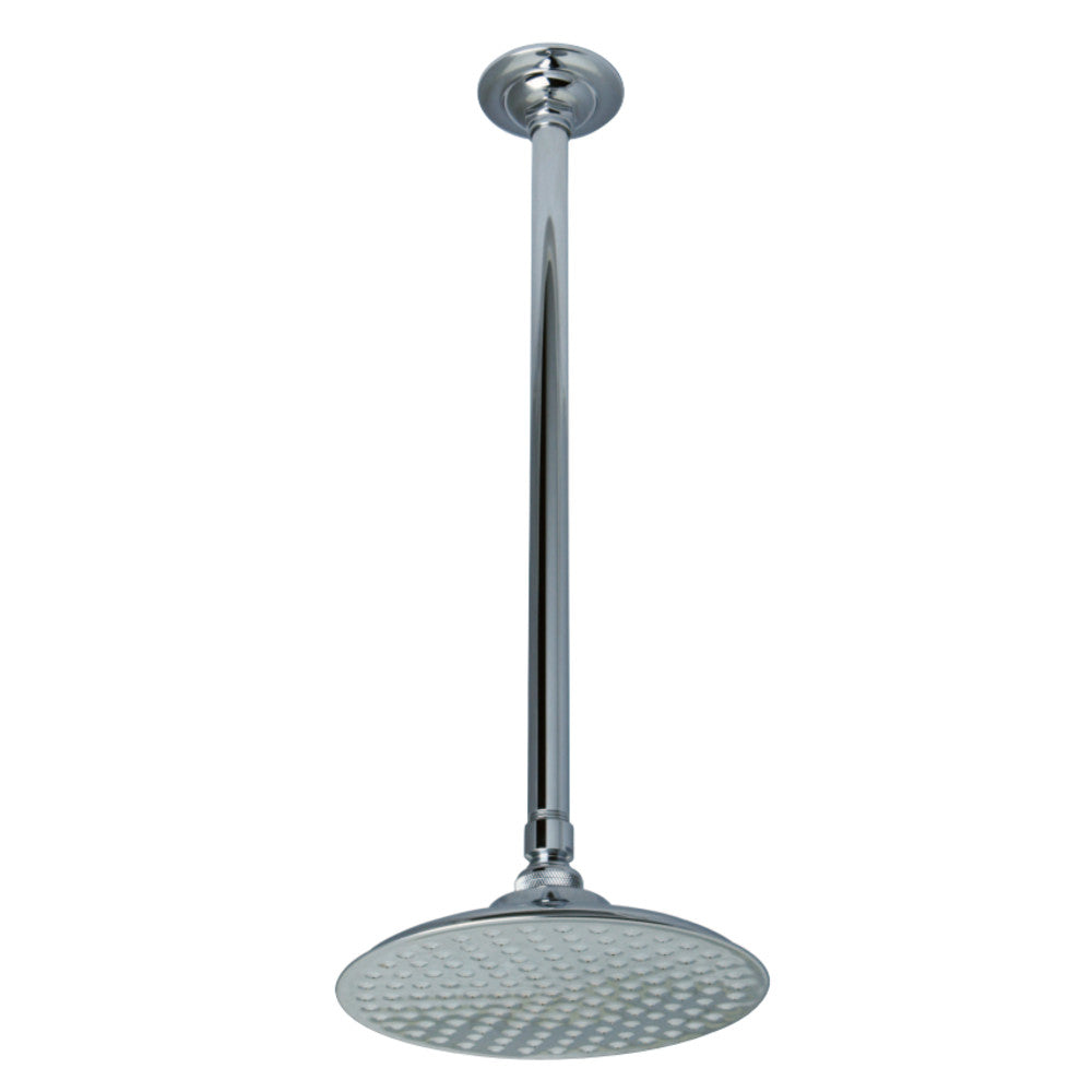 Kingston Brass K236K20 Trimscape 7.75 Inch Showerhead with 17 Inch Ceiling Mount Shower Arm - Modern Bathroom Fixture for Luxurious Spa-Like Experience