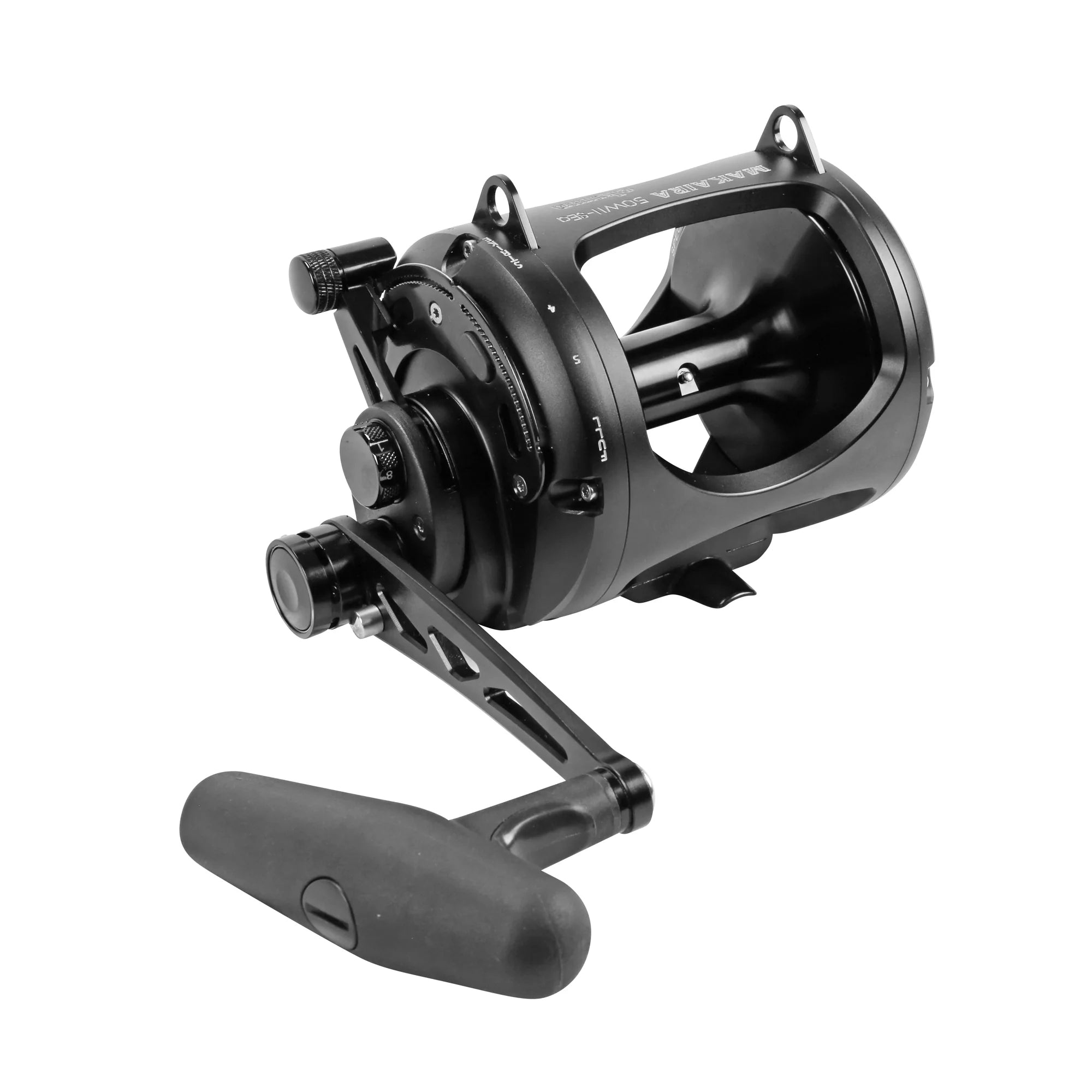 Okuma Makaira LBS Land Based Shark Fishing Reels - Heavy Duty Saltwater Spinning Reel for Big Game Fishing - Perfect for Shoreline, Pier, and Beach Shark Angling