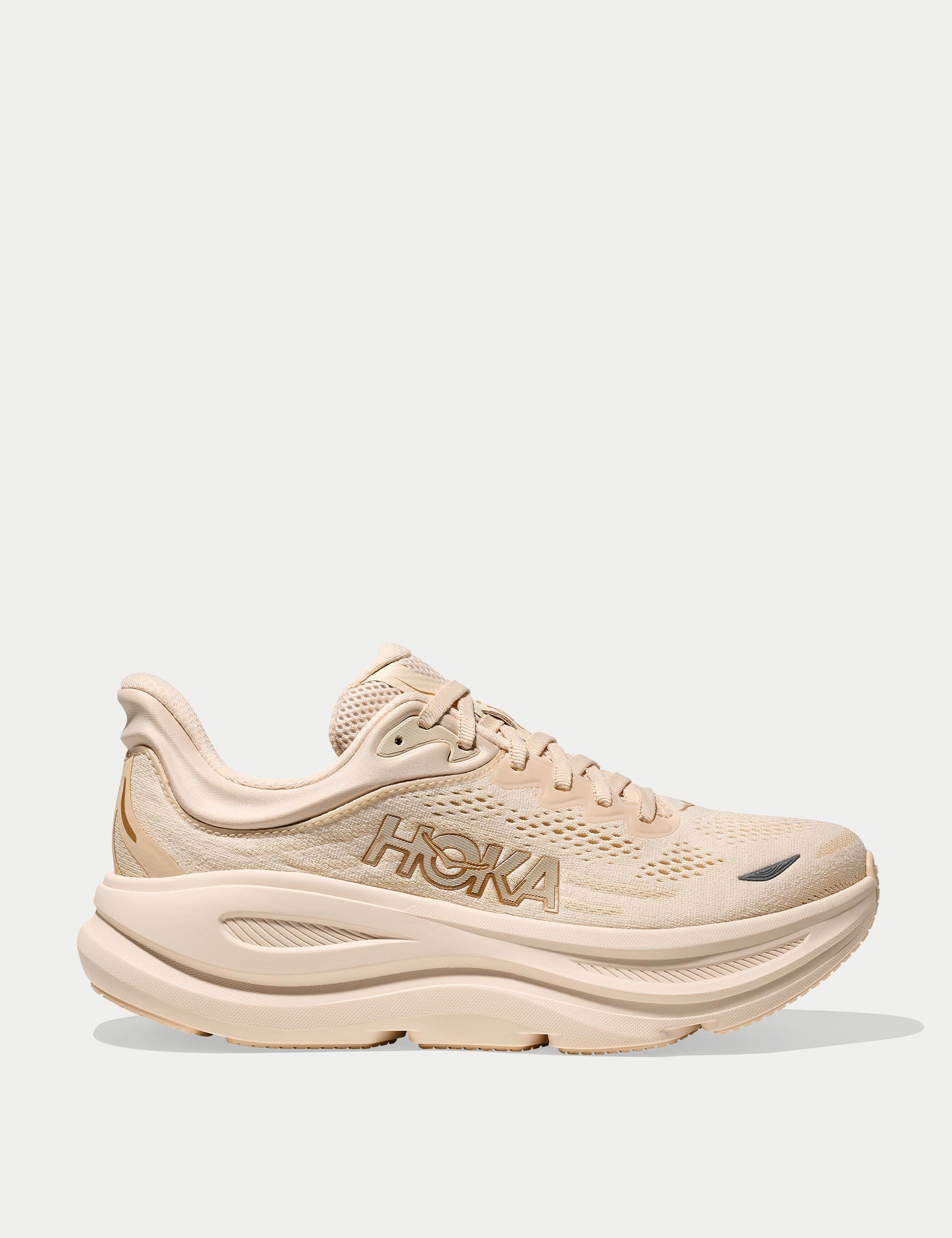 Bondi 9 Running Shoes - Vanilla/Birch Color - Lightweight Cushioned Sneakers for Men & Women | Perfect for Jogging, Gym Workouts & Everyday Comfort