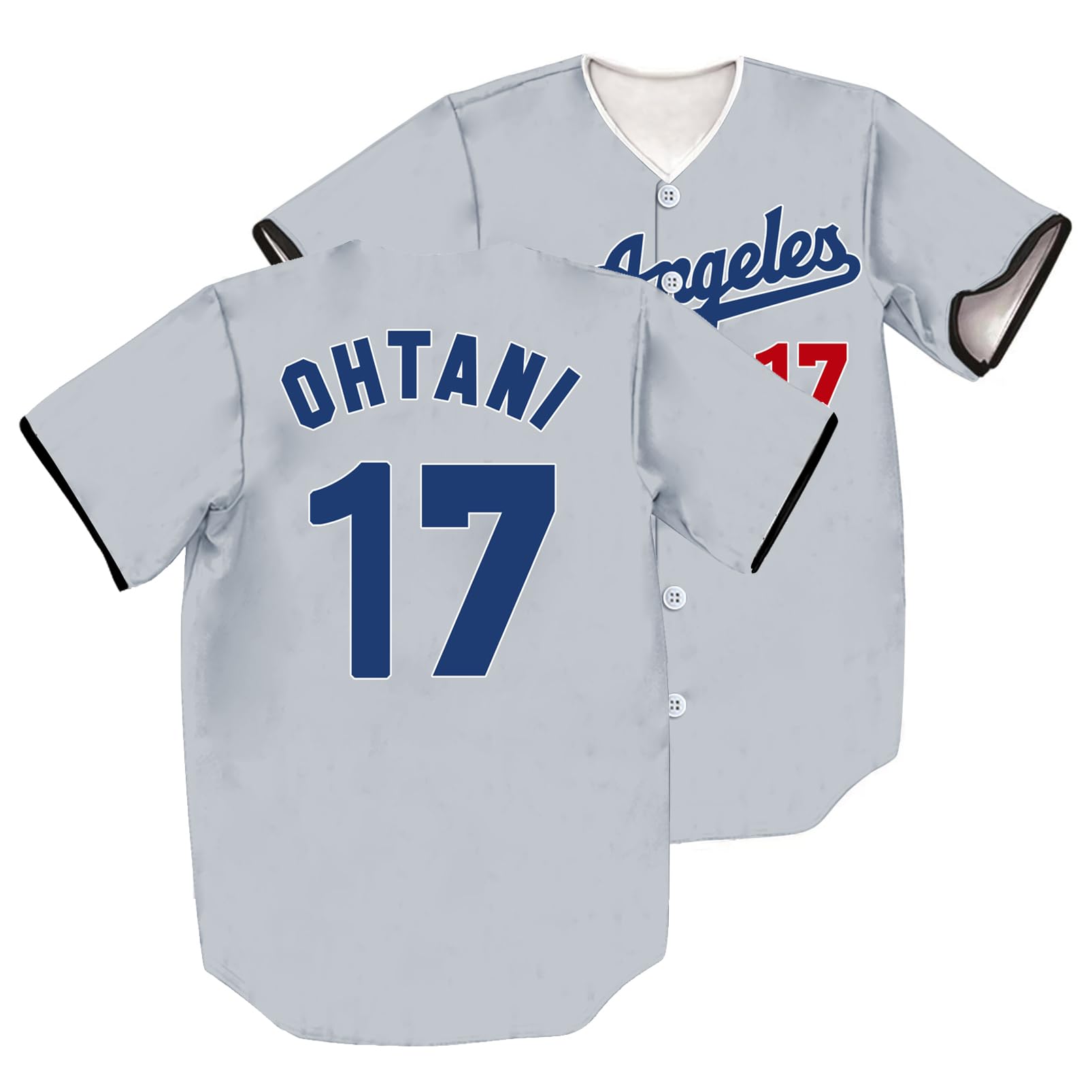TIFIYA 17/42 Stripes Baseball Jersey for Men & Women - Vintage Style Baseball Shirts for Casual Wear, Sports, and Team Uniforms