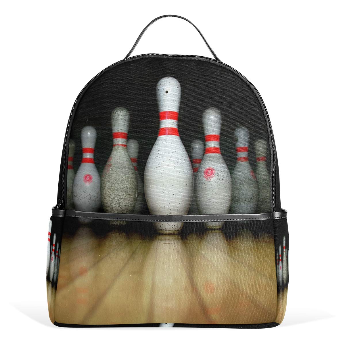Lyetny Bowling Backpack - Durable School Bookbag for Students, Lightweight Daypack for Daily Use - Perfect for College, Work & Travel