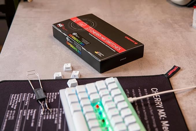 Cherry MX Switch Experience Box - 10-Pack Mechanical Keyboard Switches for DIY, Hot Swap & Gaming Keyboards | Official Cherry MX Switches for Typing, Gaming & Custom Builds