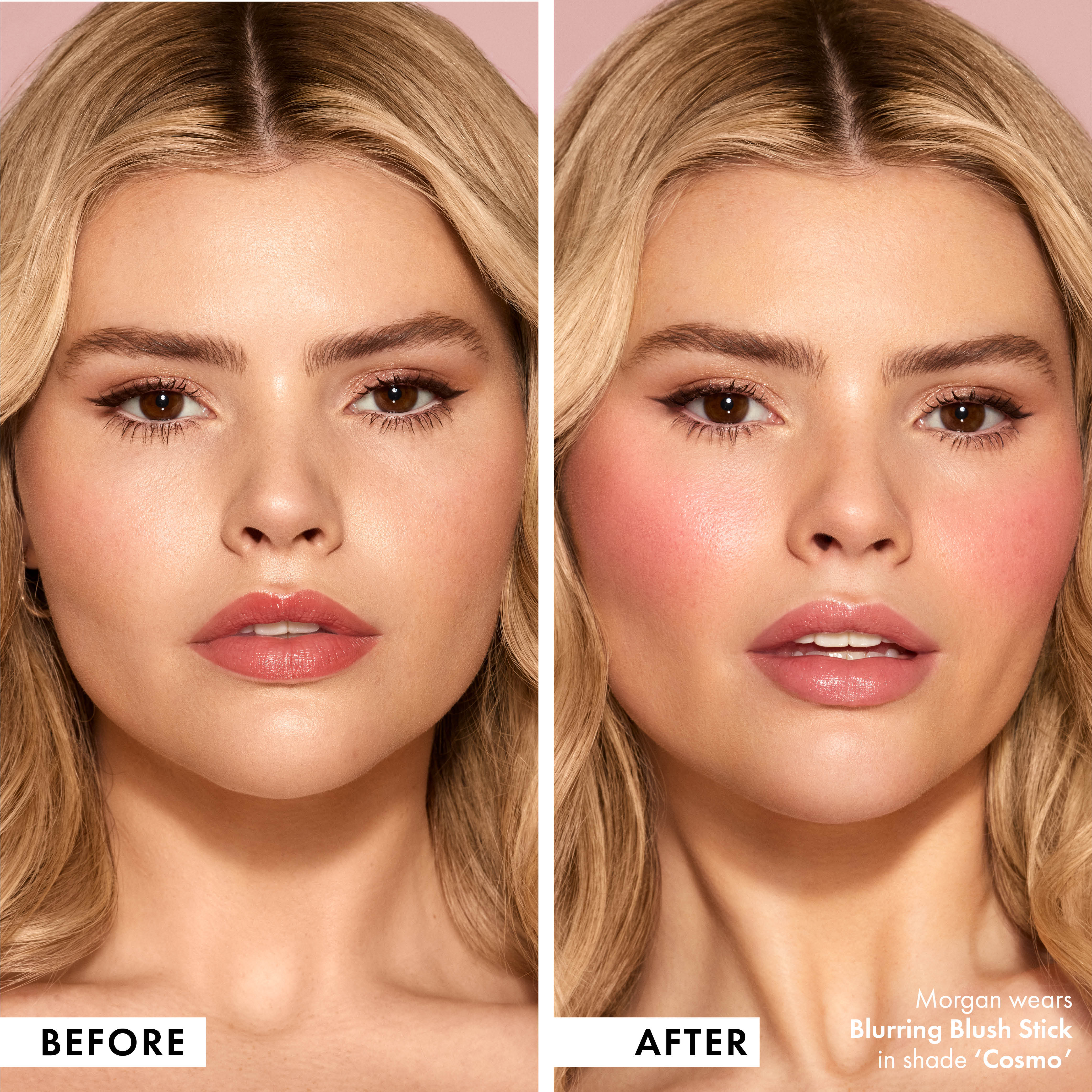 Long-Lasting Blurring Blush Stick - Creamy Matte Finish for Natural Flush | Perfect for Everyday Makeup & On-The-Go Touch Ups