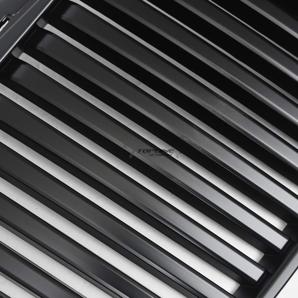 2011-2014 Chrysler 300 & 300C Matte Black Vertical Front Bumper Grill Grille Replacement | Perfect for Car Customization & Front End Protection