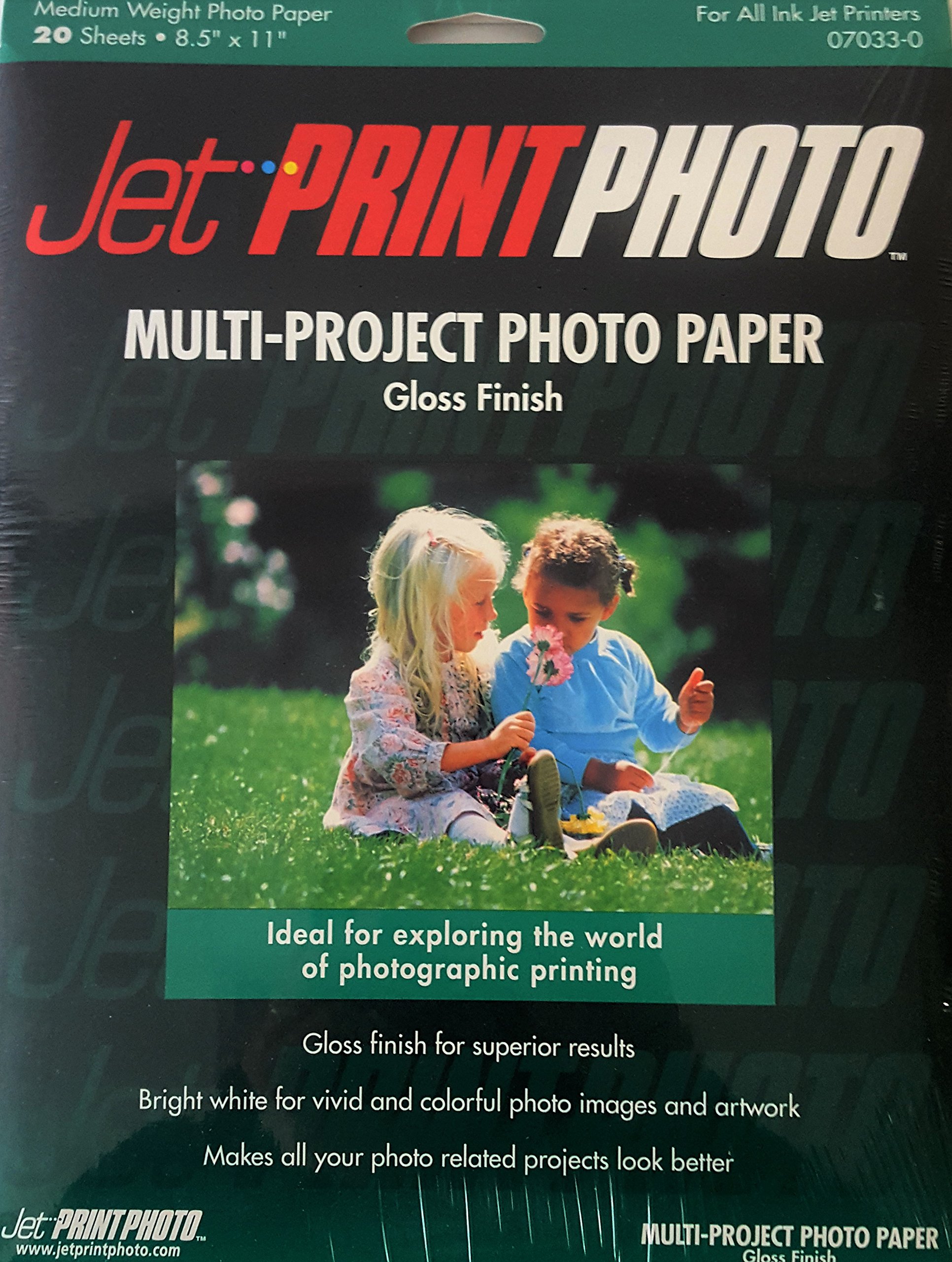 Premium Glossy Photo Paper for Multi-Project Printing - Ideal for Photo Albums, Scrapbooking & Professional Prints