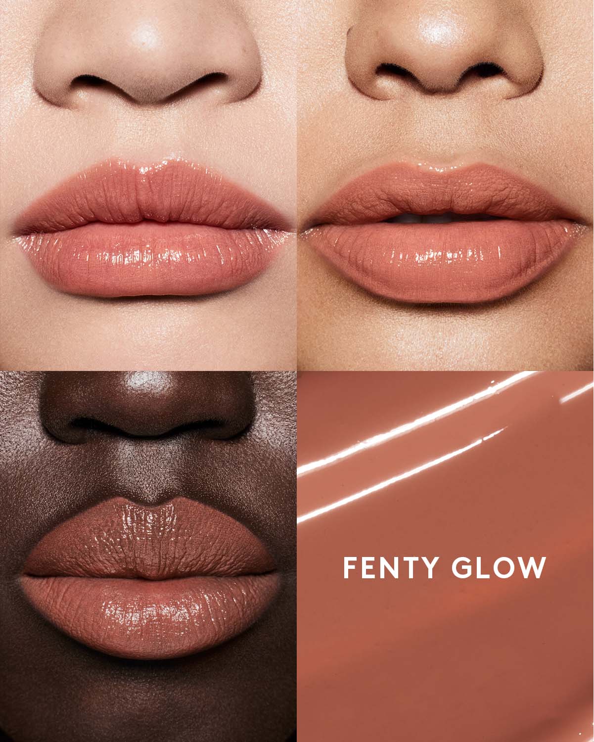 Fenty Beauty Gloss Bomb Stix High Shine Lip Gloss Stick - Fenty Glow Universal Shimmer, Hydrating & Non-Sticky | Perfect for Everyday Wear, Date Night & Makeup Looks