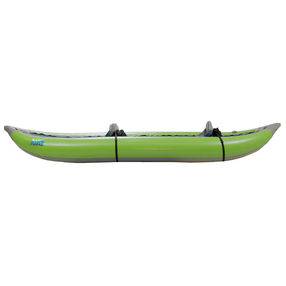 AIRE Outfitter II Inflatable Kayak - Lightweight & Portable 2-Person Kayak for Camping, Fishing & River Adventures