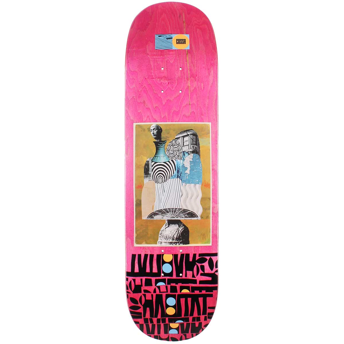 Habitat Kaue Portraits Skateboard Deck 8.5