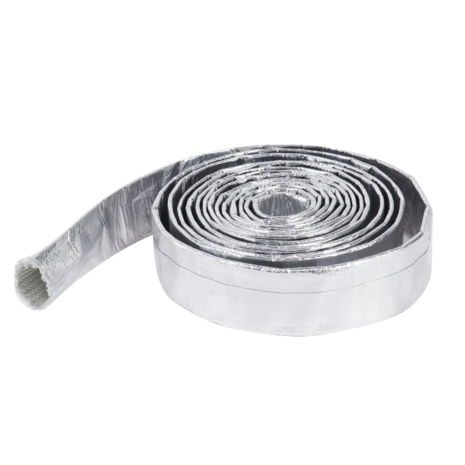 High-Temp Car Aluminized Sleeving Heat Shield Roll - 3/8