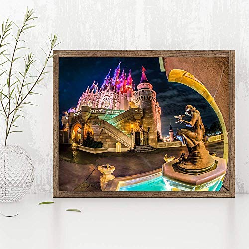 Cinderella's Castle Fountain