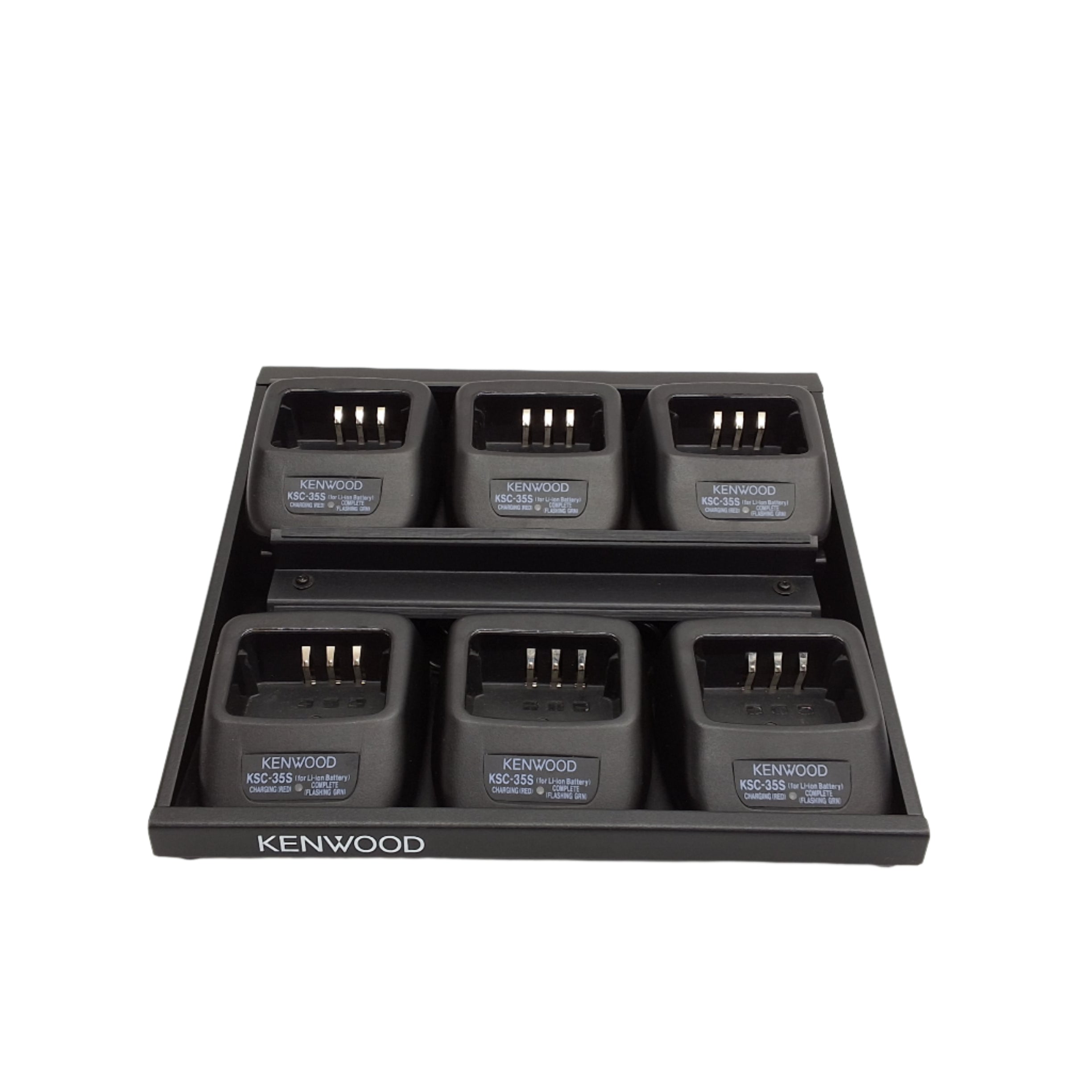 Kenwood KMB 28A Multicharger Adapter with KSC 35S Inserts - Fast Charging Solution for Kenwood Two-Way Radios | Perfect for Emergency Responders, Security Teams & Outdoor Adventures