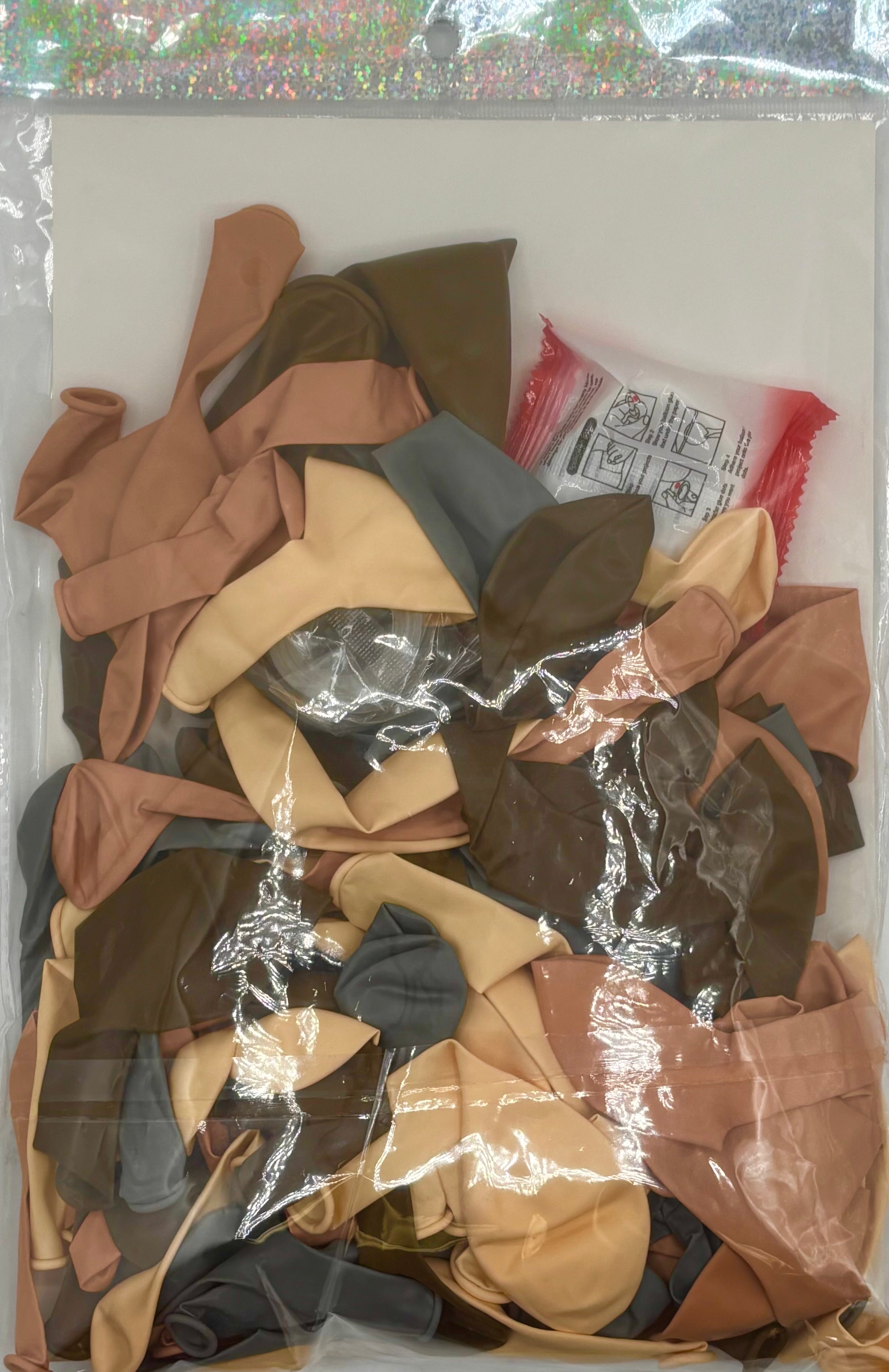 Matte Brown Balloon Garland Kit (1 Count) - Perfect for Birthday Parties, Baby Showers & Wedding Decorations