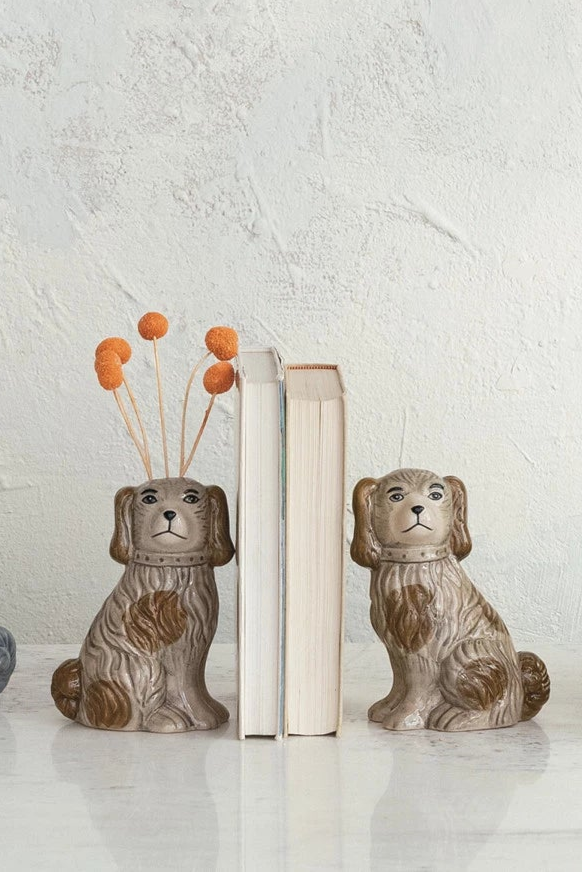 FIDO Vase - Modern Ceramic Flower Vase for Home Decor, Wedding Centerpieces & Gift Giving - Elegant Tabletop Decor for Living Room, Dining Table & Office Desk