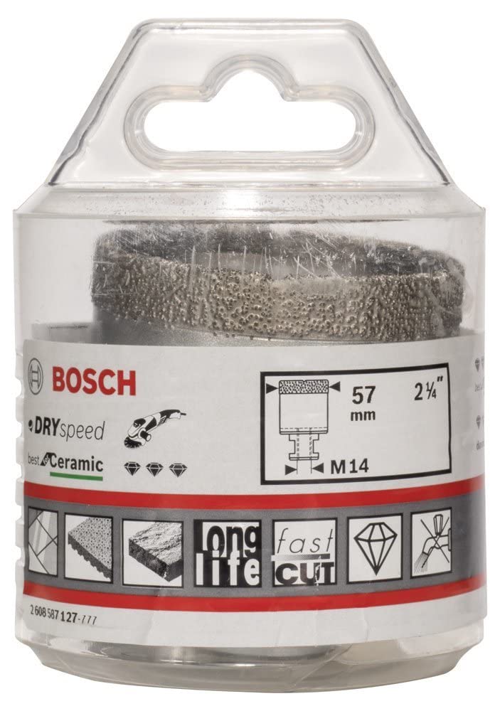 Bosch Professional 2608587127 Diamond Cutter - High-Speed Dry Cutting for Ceramic & Silver - Perfect for Tile Installation, Glass Cutting & Metal Fabrication