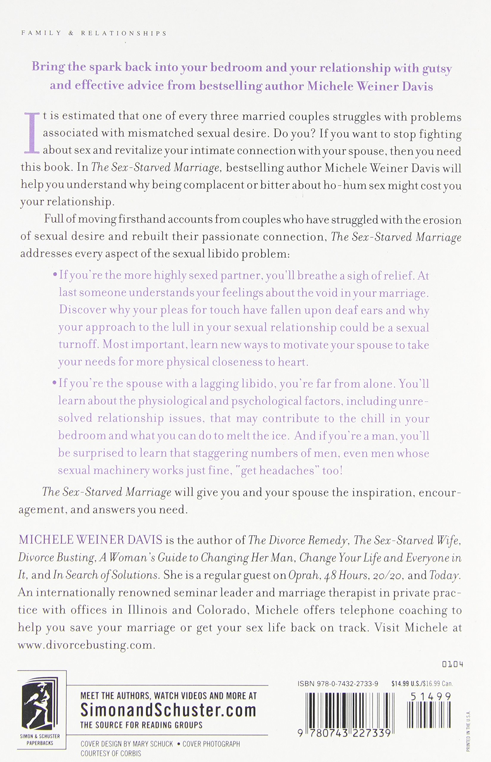The Sex-Starved Marriage: A Couple's Guide to Boosting Intimacy & Libido - 2004 Paperback Edition | Improve Relationship & Spice Up Married Life