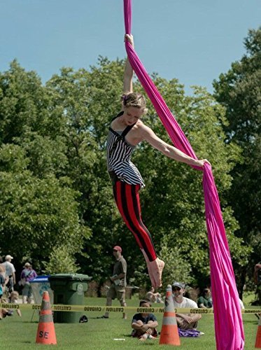 DASKING Premium Aerial Silks Equipment - Professional Safe Deluxe Aerial Yoga Kit for Home & Studio Training - Perfect for Aerial Fitness, Dance and Circus Performance