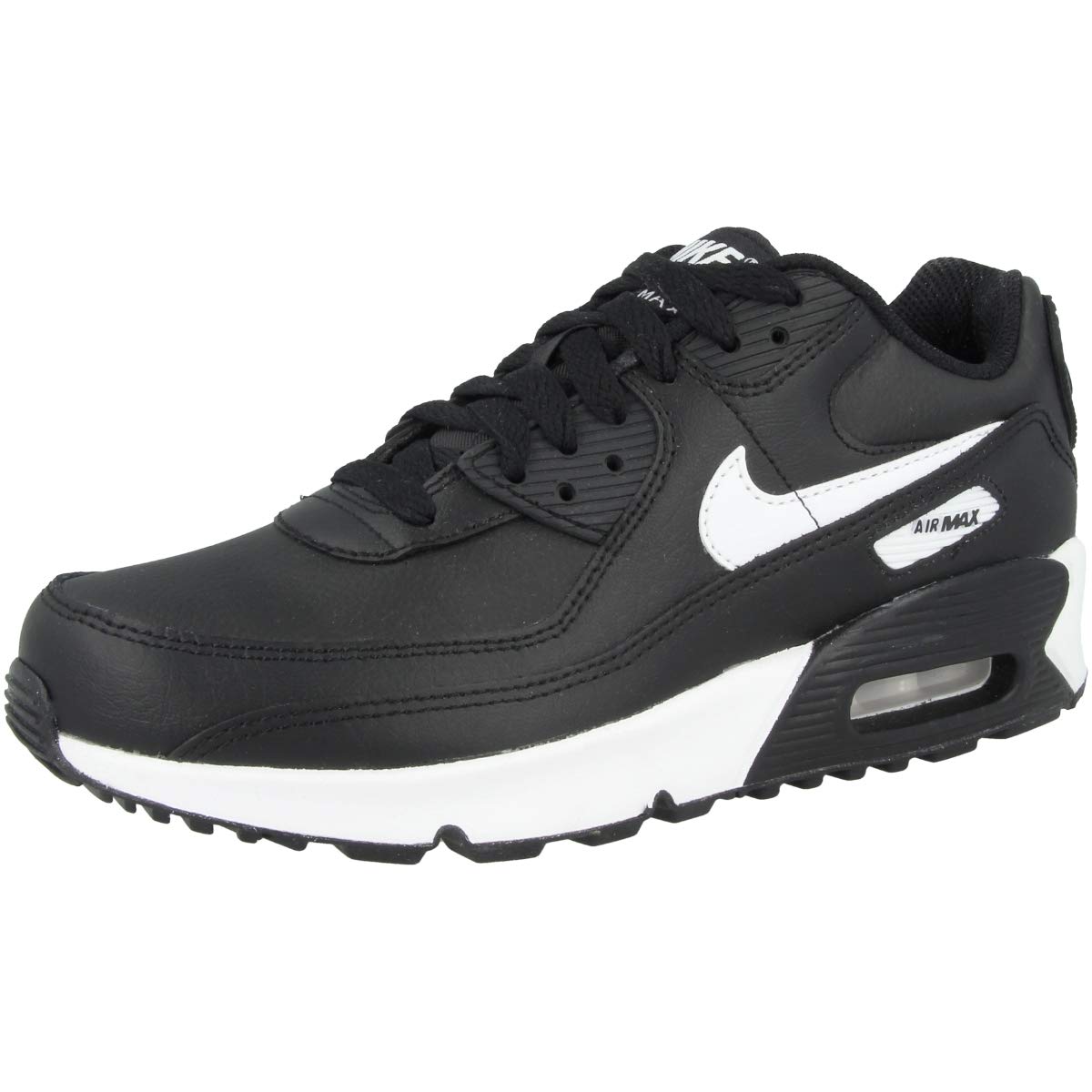 Nike Boys Air Max 90 Running Shoes - Lightweight Athletic Sneakers for Kids - Comfortable Cushioned Support - Perfect for School, Sports & Everyday Wear