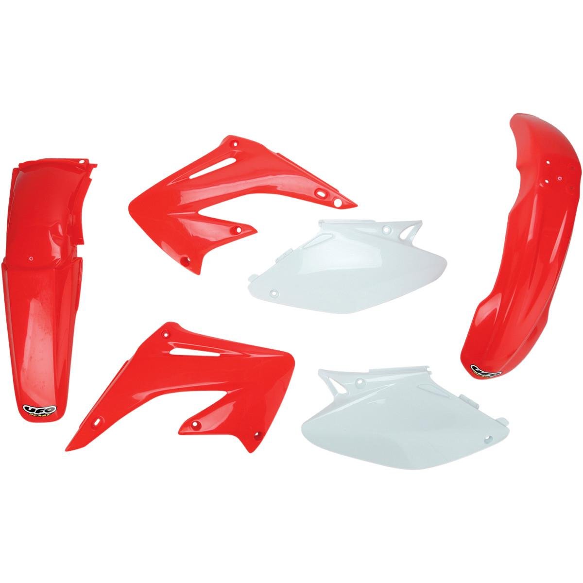 UFO HOKIT103-999 Complete Body Kit for Honda CR125/CR250 2005-2006 Models - Motorcycle Fairings, Plastics & Graphics Set - Perfect for Racing, Off-Road & Custom Bike Builds