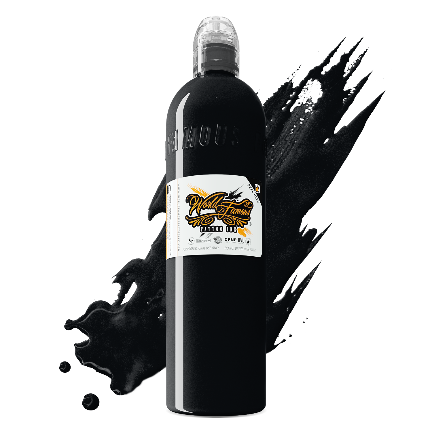 Blackout Tattoo Ink - World Famous Professional Tattoo Ink Set - Choose Your Size (1oz/4oz/8oz) - Perfect for Tattoo Artists & Body Art Enthusiasts
