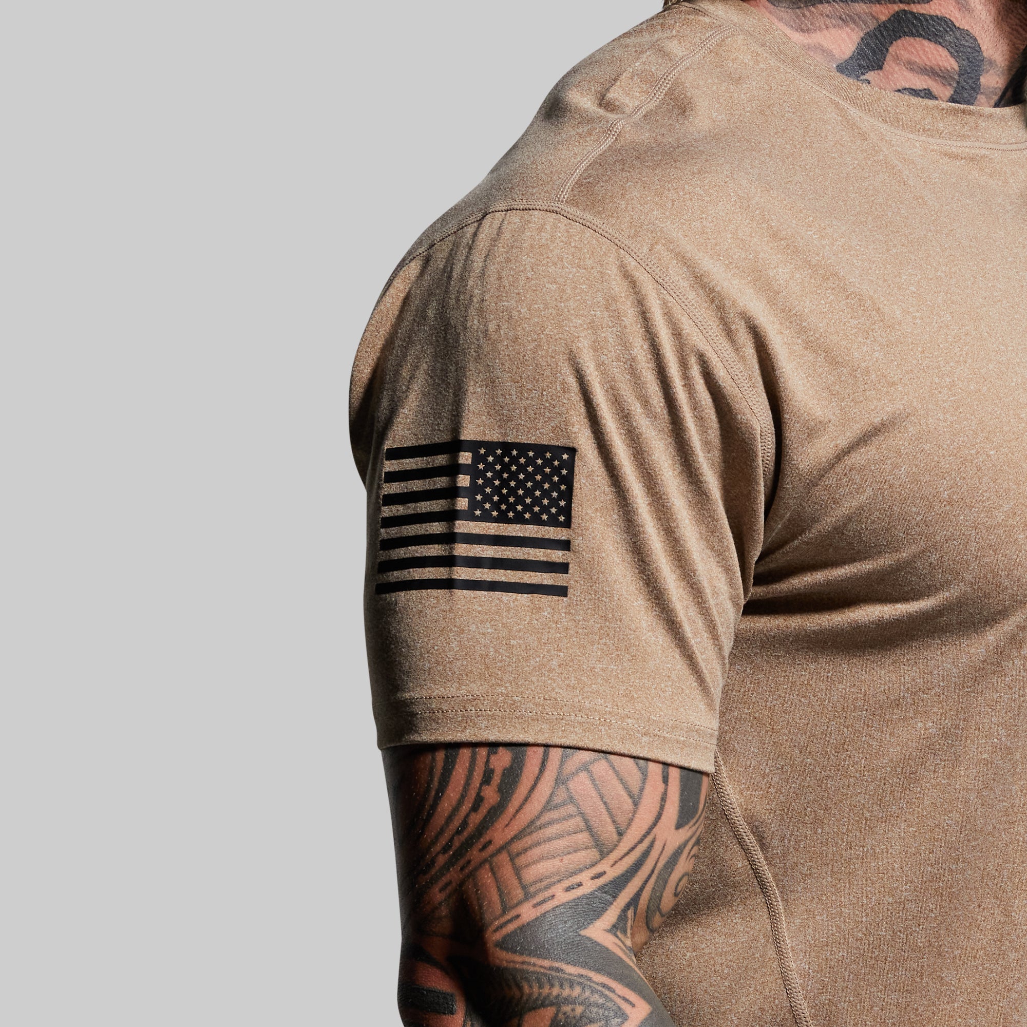 Range Shirt Flag (Brown) - Durable Outdoor Camping & Hiking Gear for Adventure Enthusiasts