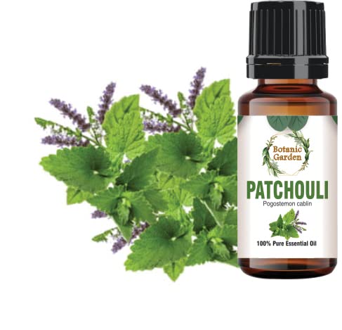 100% Pure Undiluted Patchouli Essential Oil for Relaxation, Sleep & Stress Relief - Natural Aromatherapy Oil for Skin Care, Hair Growth & Massage (10ml) - Perfect for Diffusers, Bath & DIY Beauty Products