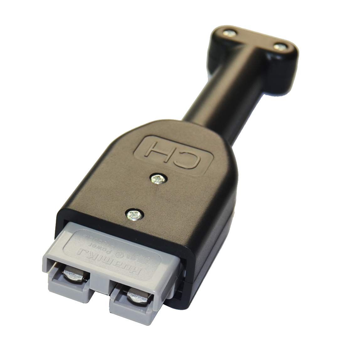 48V 5A Golf Cart Battery Charger for Trojan Batteries - Lightweight & Slim Design with Anderson SB50 Connector & Handle - Compatible with Yamaha, Club Car, EZGO, Marathon Golf Carts (Silver) - Perfect for Home, Golf Course & RV Use