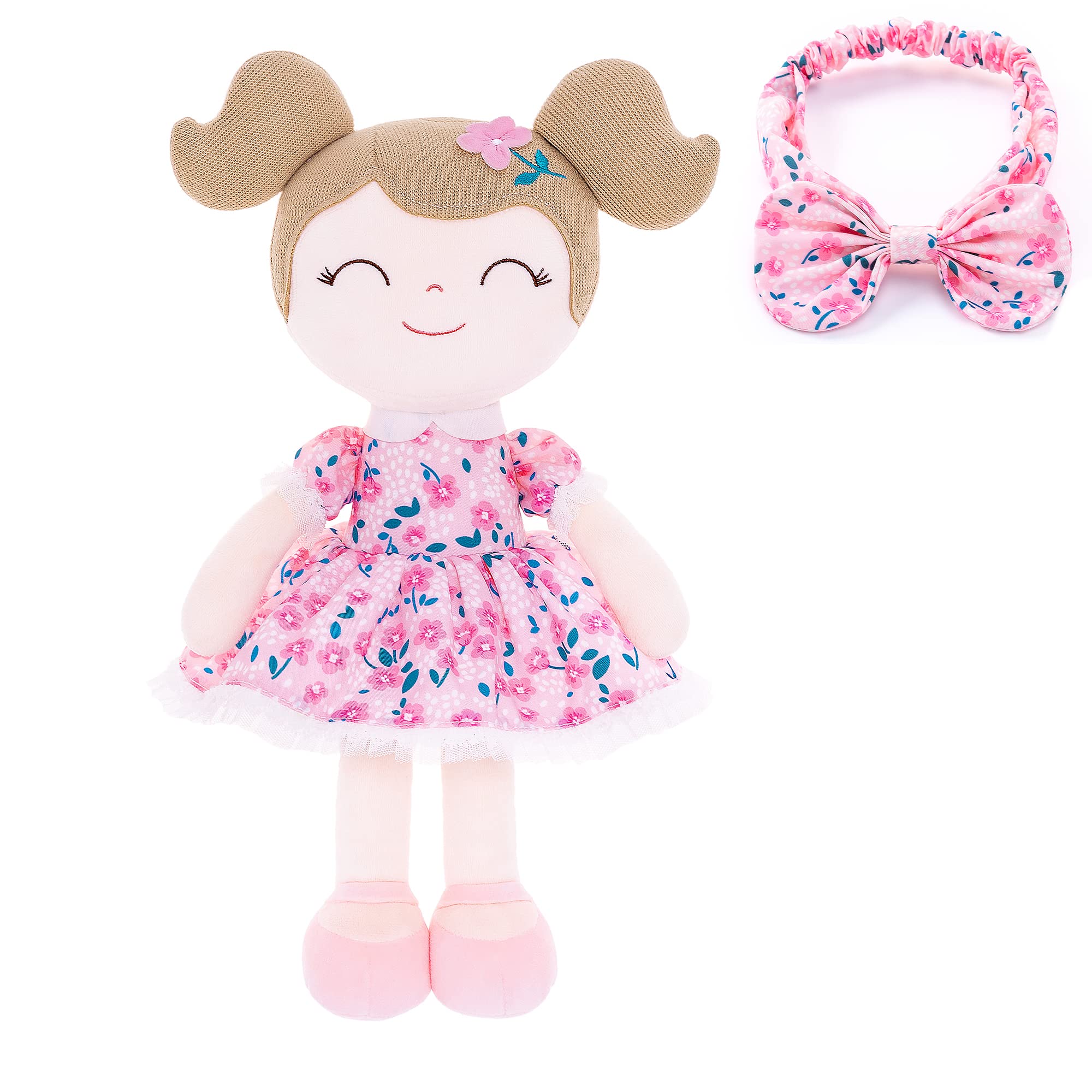 Custom St Patrick's Plush Doll with Name - Personalized Irish Gift for Girls | Birthday & Party Favors