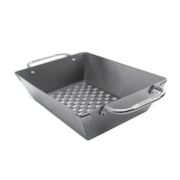 Broil King 13 x 9.75 Inch Stainless Steel Perforated Wok Topper - Heavy Duty Grill Accessory for Stir Frying, Steaming & BBQ - Model 69818