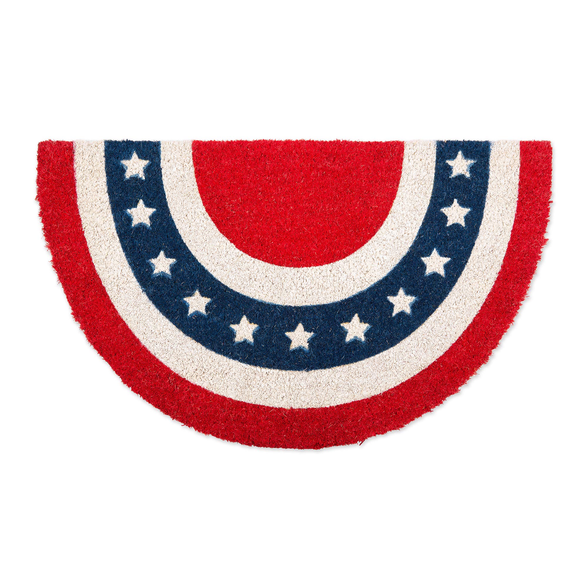 4th of July Patriotic Doormat 18x30 - Stars & Stripes Design for Indoor/Outdoor Use - Perfect for Front Door, Porch, Deck & Independence Day Decorations