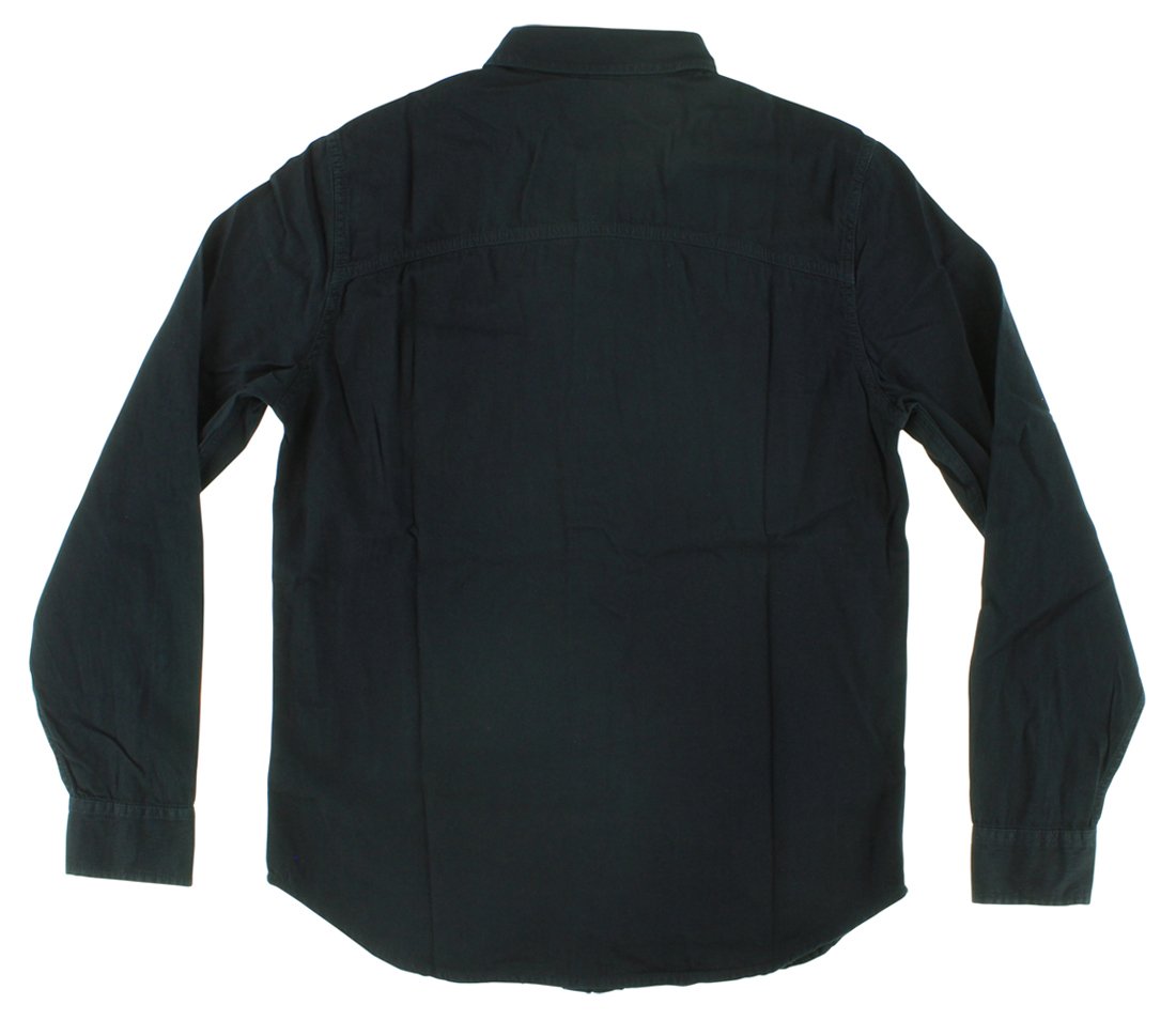 adidas Men's Denim Shirt - Dark Blue XS | Classic Casual Button Down Shirt for Everyday Wear & Street Style Outfits