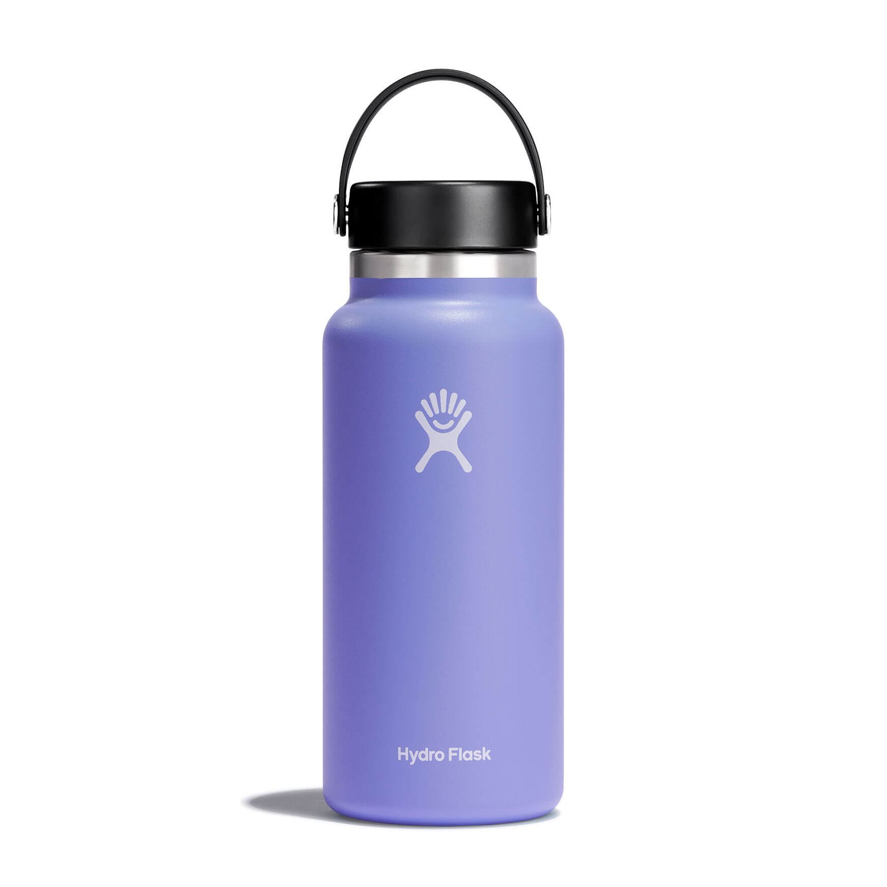 32 oz Wide Mouth Water Bottle with Straw & Leak-Proof Lid - BPA Free Stainless Steel Insulated Water Bottle for Gym, Hiking, Travel & Outdoor Activities