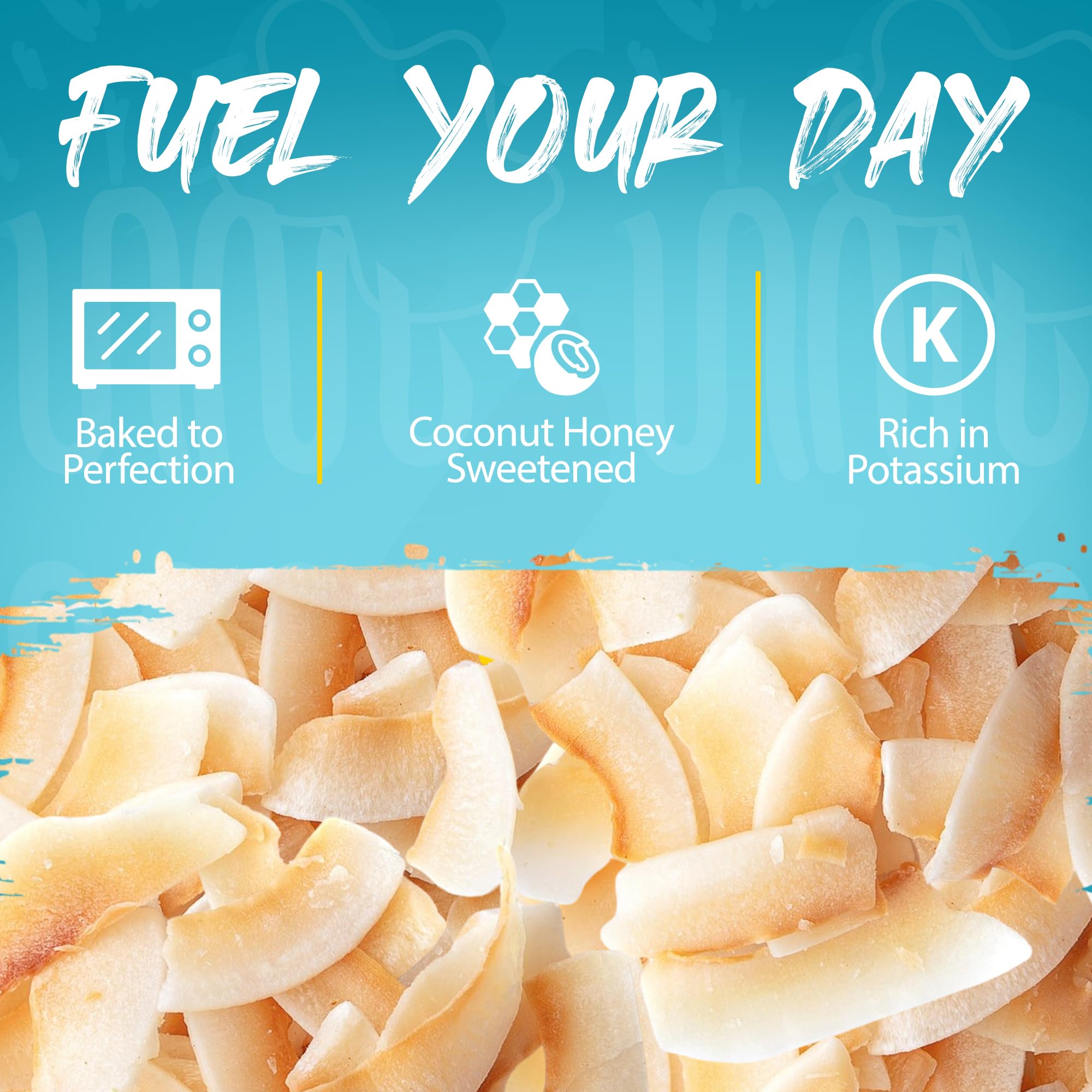 OPEN COCONUT Toasted Coconut Chips - Baked Sour Cream & Onion Flavor | Gluten Free Healthy Snack | 3.17 Oz Pack | Perfect for On-the-Go, Office Snacking & Keto Diet