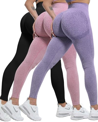 3 Packs - Black/Pink/Purple