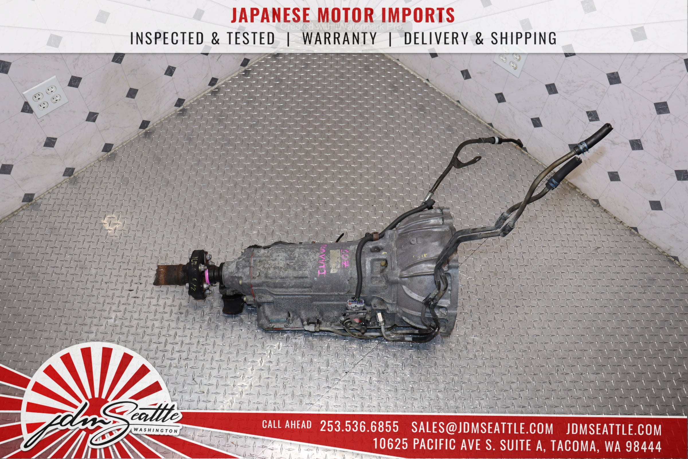 JDM 1UZ Automatic Transmission 1991-1997 - Compatible with Lexus LS400 GS400 SC400 1UZ-FE Non-VVTI - Perfect for Engine Swap & Performance Upgrades