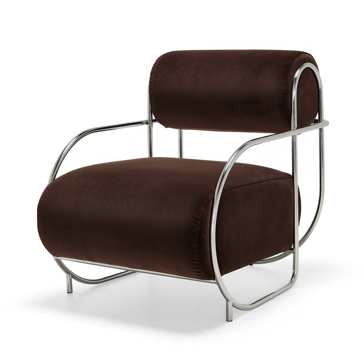 Chromeo Armchair (Avalon) - Modern Accent Chair for Living Room, Bedroom & Office - Comfortable Lounge Chair with Stylish Design