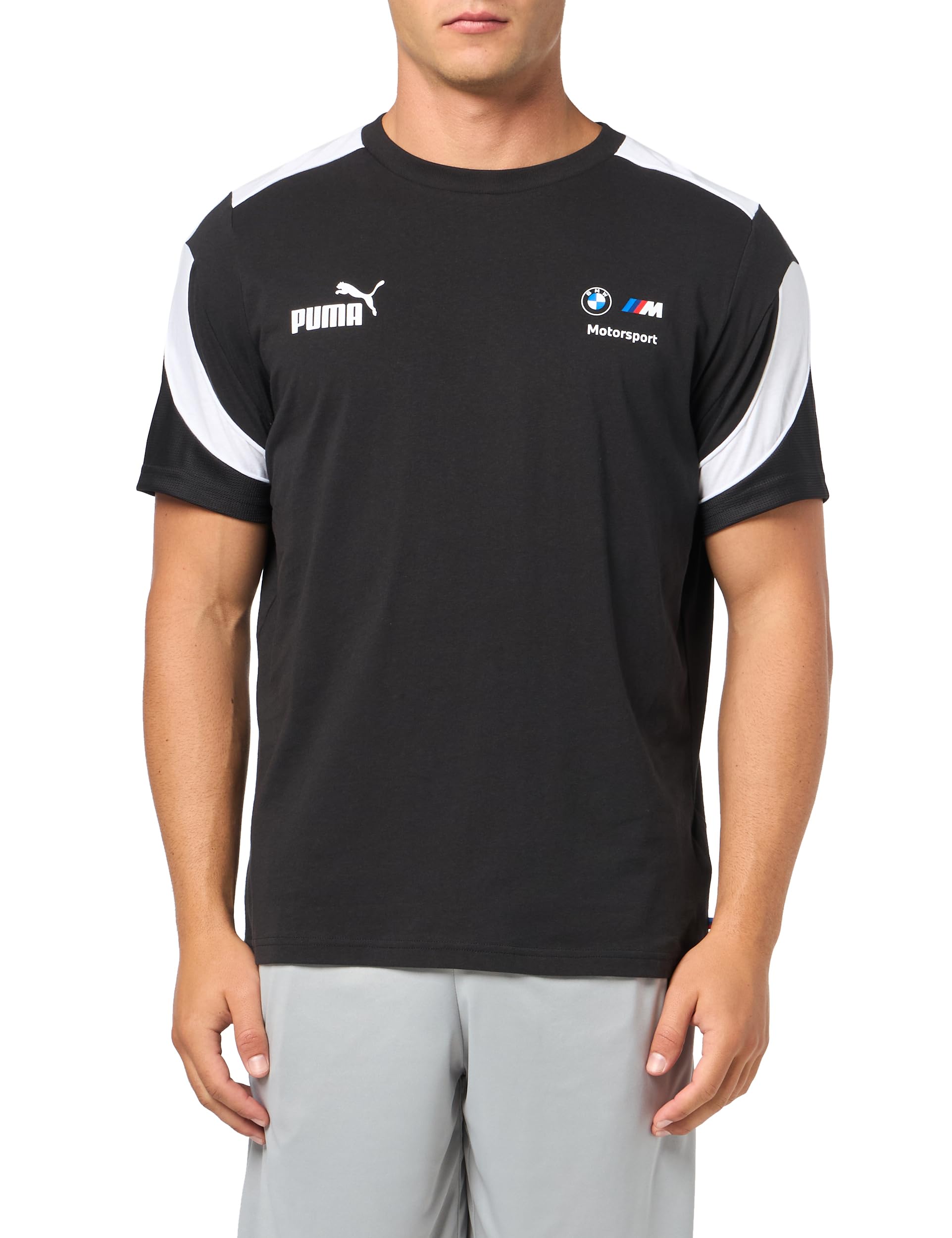 PUMA Men's BMW M Motorsport MT7 Standard T-Shirt - Comfortable Casual Wear for Motorsport Fans & Everyday Outfits