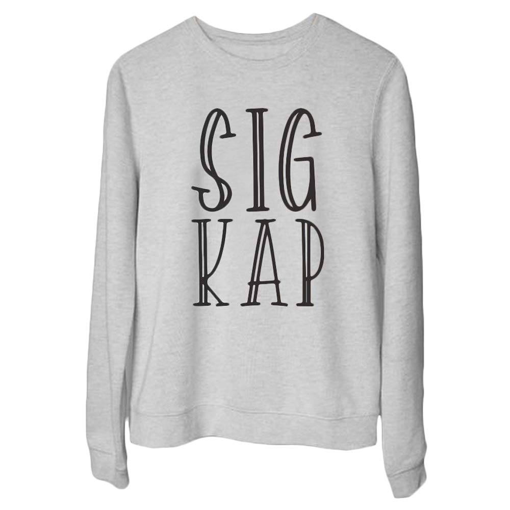 Sigma Kappa Inline Sweatshirt - Comfortable & Stylish Greek Apparel for Sorority Events, Campus Life & Casual Wear
