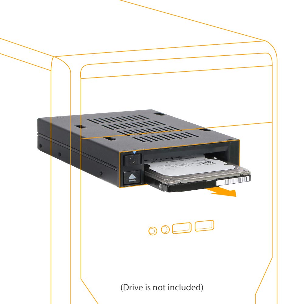 ICY DOCK MB521SP-B Trayless 2.5