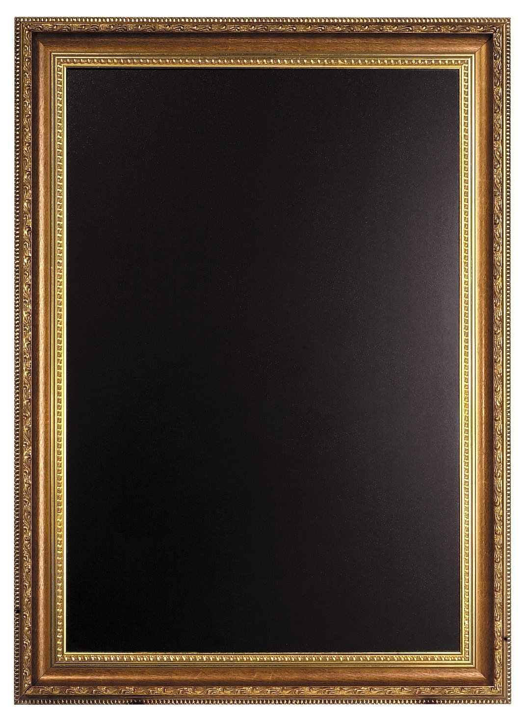 WBC-G-85 Gold Chalkboard 85x65x5cm - Multi-Color Dry Erase Board for Home, Office & Classroom - Perfect for Notes, Reminders & Creative Writing