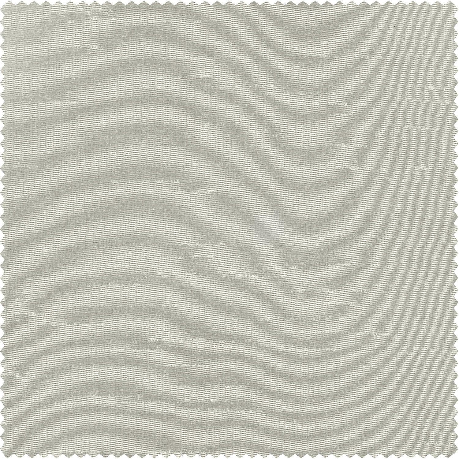 Vintage Textured Faux Dupioni Silk Fabric Swatch - Greige Mist Color - Perfect for Upholstery, Drapery & DIY Fashion Projects