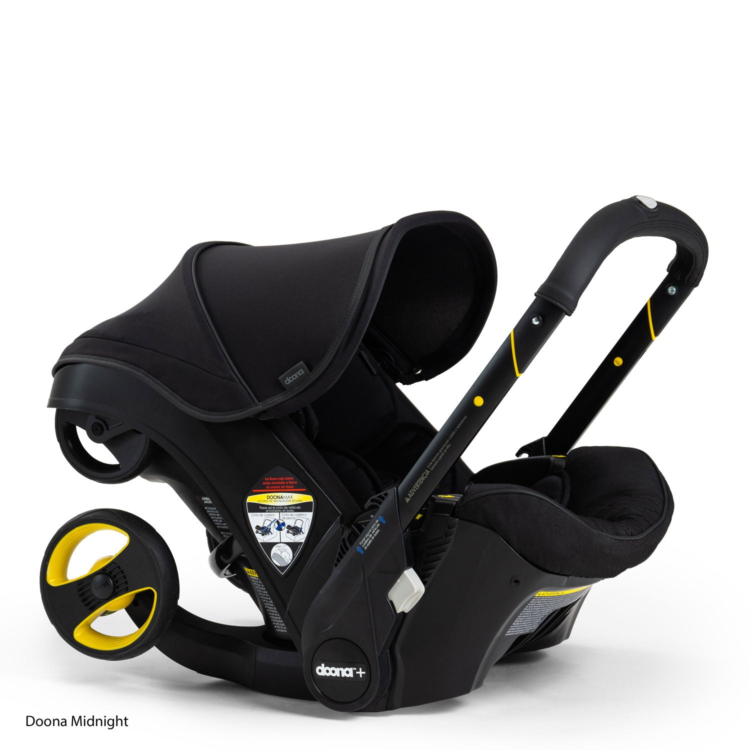 Doona Infant Car Seat & Stroller with Base - 3-in-1 Travel System for Newborns to 35 lbs - Lightweight & Compact for Airplane & Car Travel - Perfect for Parents on the Go