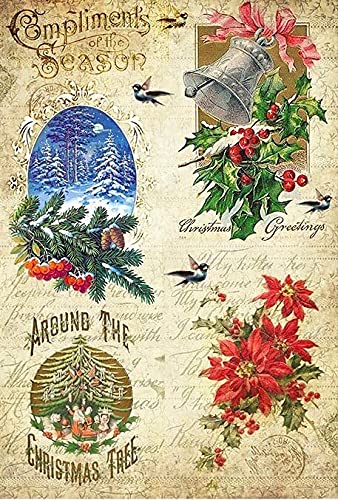 Christmas Postcards - 2 Sheets