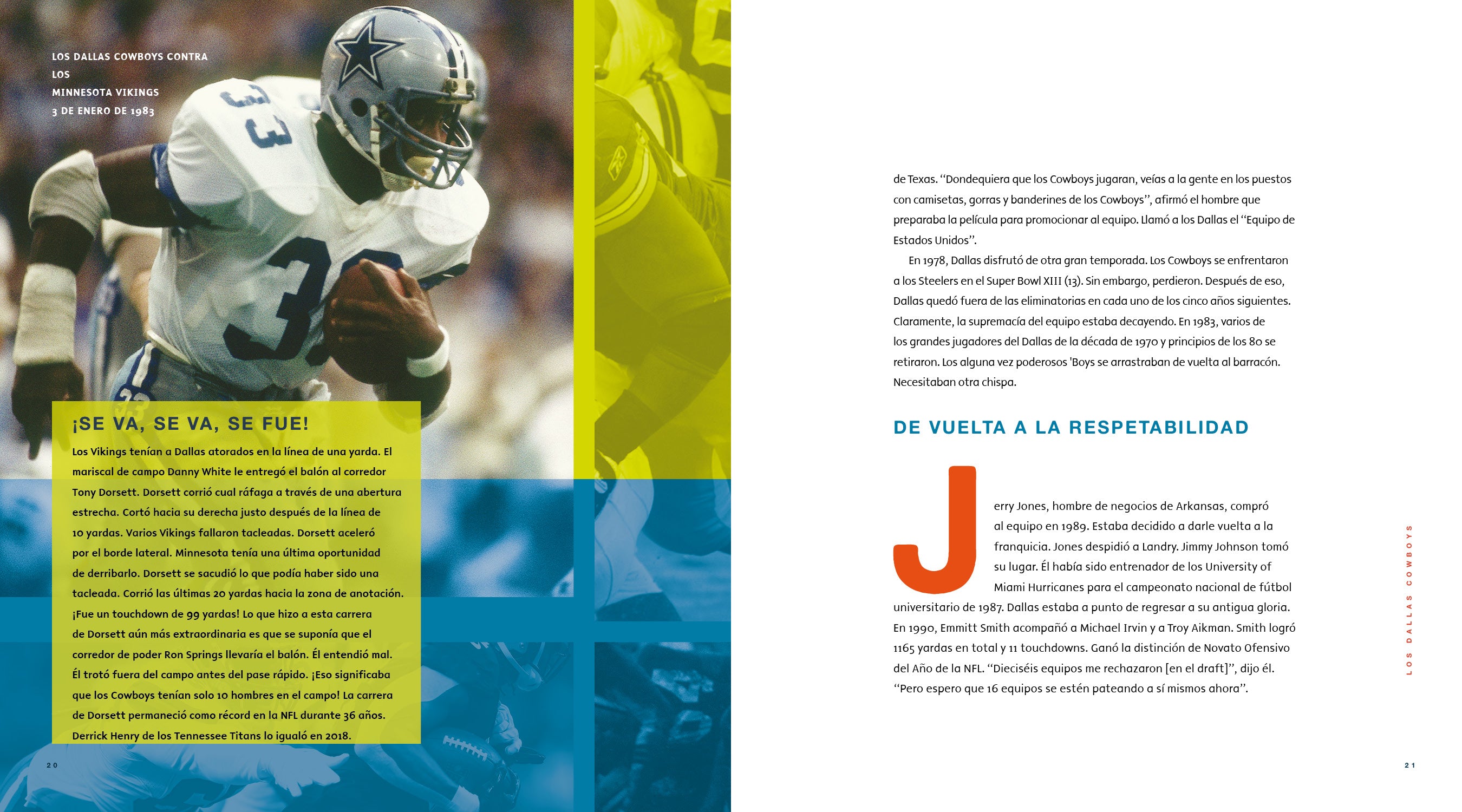 Dallas Cowboys History Book - Team Legacy, Super Bowl Wins & Iconic Players | Perfect for NFL Fans & Sports Memorabilia Collectors