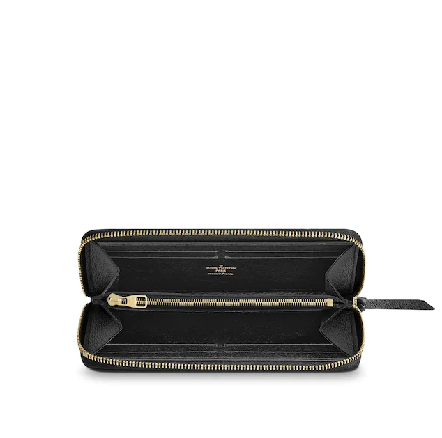LV Clemence Wallet Monogram Empreinte Leather Noir - Luxury Women's Designer Wallet for Everyday Use & Special Occasions
